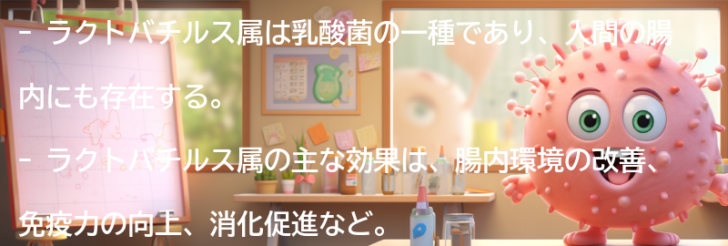 乳酸菌「ラクトバチルス属」とはの要点まとめ