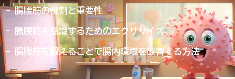 腸腰筋を意識するためのエクササイズの要点まとめ