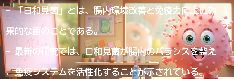 「日和見菌」に関する最新研究と情報の要点まとめ