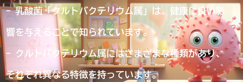 乳酸菌「クルトバクテリウム属」の特徴と分類の要点まとめ