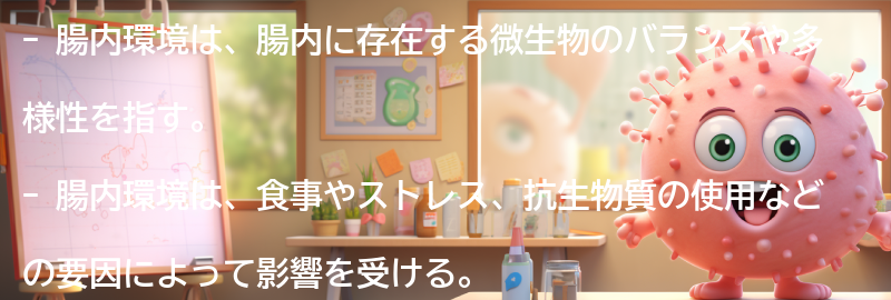 腸内環境とは何か？の要点まとめ