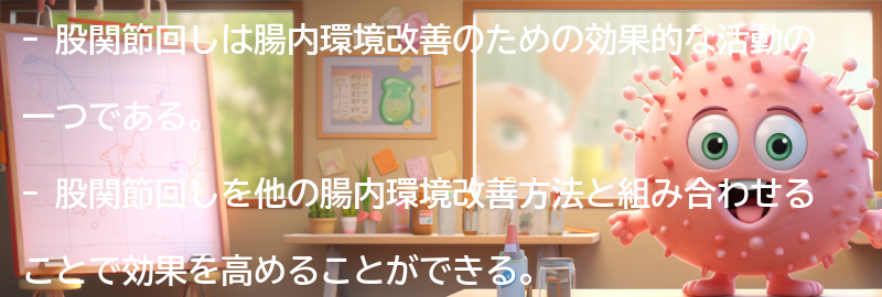 他の腸内環境改善方法との組み合わせの要点まとめ
