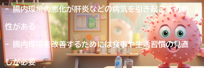 腸内環境を改善するための方法とは？の要点まとめ