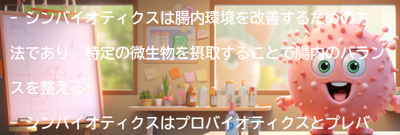 シンバイオティクスとは？の要点まとめ