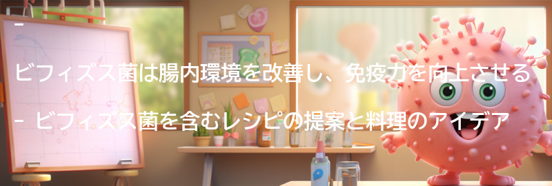 ビフィズス菌を含むレシピの提案と料理のアイデアの要点まとめ