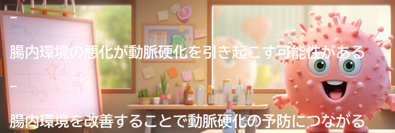 腸内環境改善の効果と動脈硬化予防への影響の要点まとめ