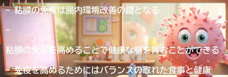 粘膜の免疫とは？の要点まとめ