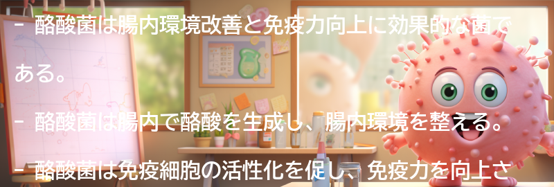 酪酸菌とは何か？その特徴と働きについての要点まとめ