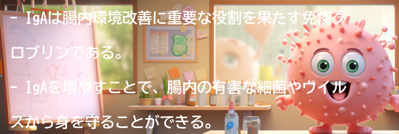 IgAを増やすことで得られる健康効果とは？の要点まとめ