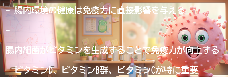 腸内環境の重要性と免疫力への影響の要点まとめ
