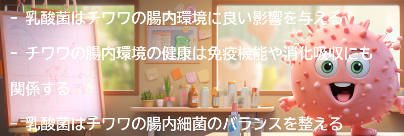 乳酸菌の働きとチワワの腸内環境への影響の要点まとめ