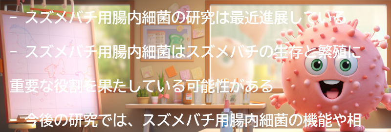 スズメバチ用腸内細菌の研究の進展と今後の展望の要点まとめ