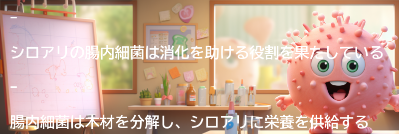 シロアリ用腸内細菌の効果とはたらきとは？の要点まとめ