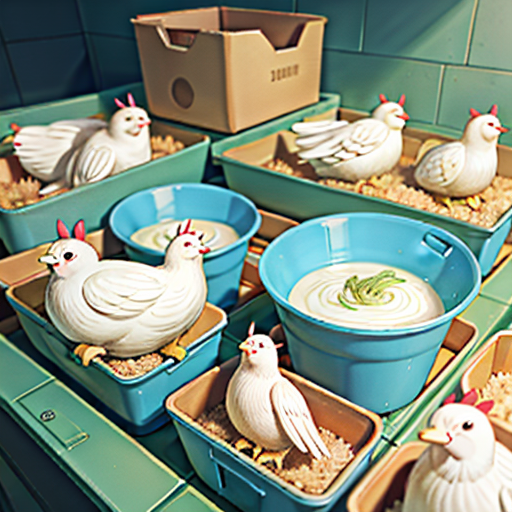 乳酸菌を使ったニワトリの飼育事例