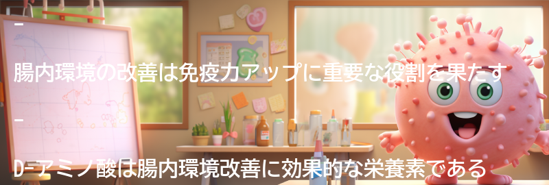 腸内環境改善と免疫力アップのための総合的なアプローチの要点まとめ