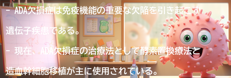 治療法と管理方法の要点まとめ