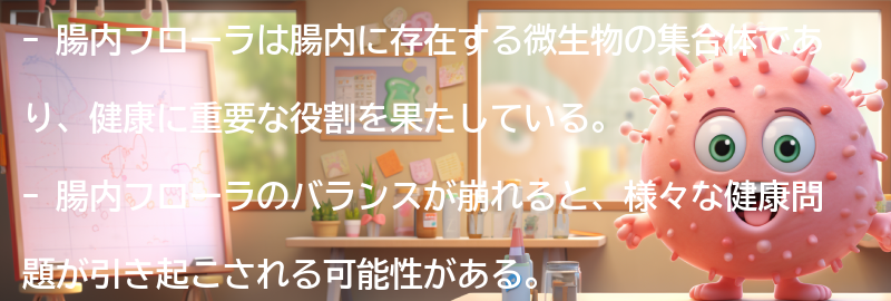 腸内フローラとは何か？の要点まとめ