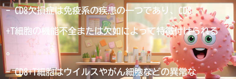 CD8欠損症とは何ですか？の要点まとめ
