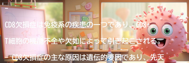 CD8欠損症の原因と症状の要点まとめ