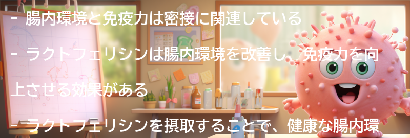腸内環境と免疫力の関係性についての要点まとめ