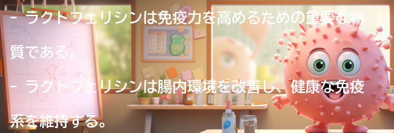 ラクトフェリシンとは何か？の要点まとめ