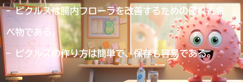 ピクルスの作り方と保存方法の要点まとめ