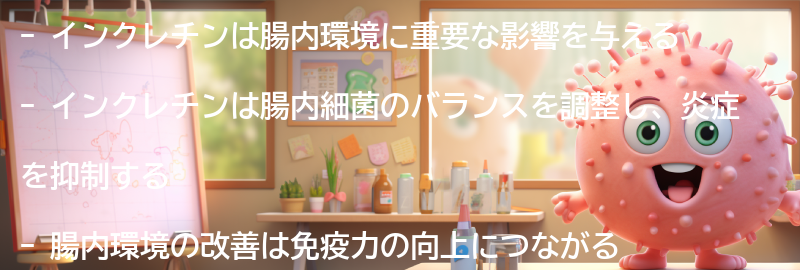 インクレチンが腸内環境に与える影響の要点まとめ
