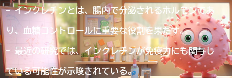 インクレチンと免疫力の関連研究の最新動向の要点まとめ