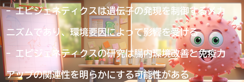 エピジェネティクスとは何か？の要点まとめ
