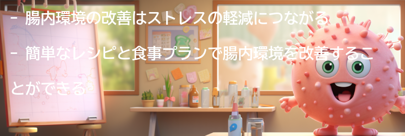 腸内環境改善のための簡単なレシピと食事プランの要点まとめ
