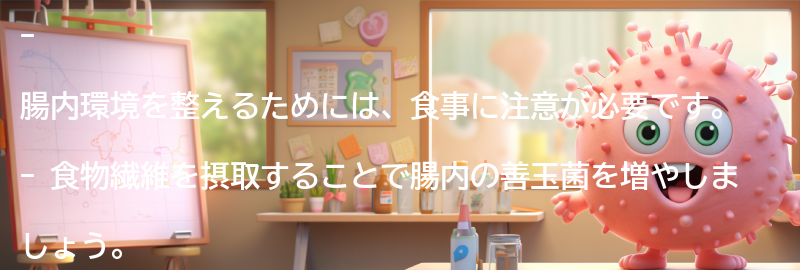 腸内環境を整えるための食事のポイントの要点まとめ