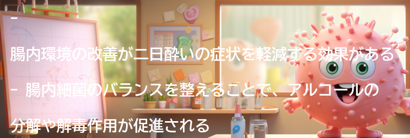腸内環境改善が二日酔いに与える影響の要点まとめ