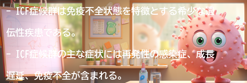 ICF症候群の症状と診断方法の要点まとめ