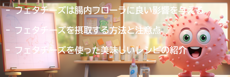 フェタチーズを取り入れたレシピの紹介の要点まとめ