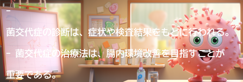 菌交代症の診断と治療法の要点まとめ