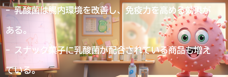 乳酸菌の効果とは？の要点まとめ