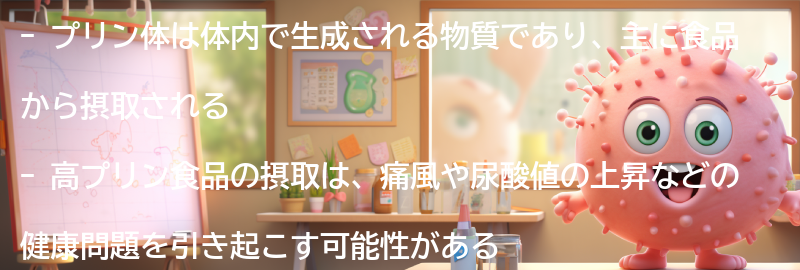 プリン体とはどのような物質か？の要点まとめ