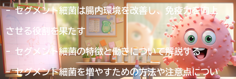 セグメント細菌とは何か？の要点まとめ