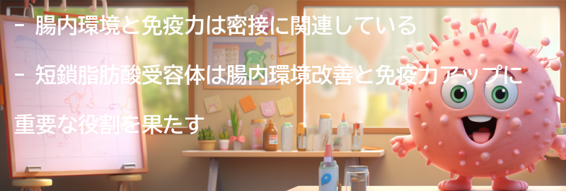 腸内環境と免疫力の関係性についての要点まとめ