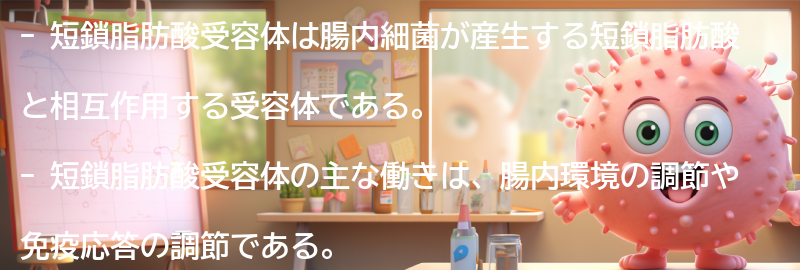 短鎖脂肪酸受容体の働きと免疫力への影響の要点まとめ