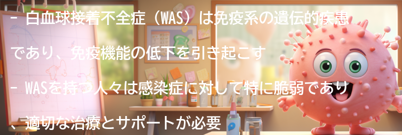 白血球接着不全症を持つ人々へのサポートと情報源の要点まとめ