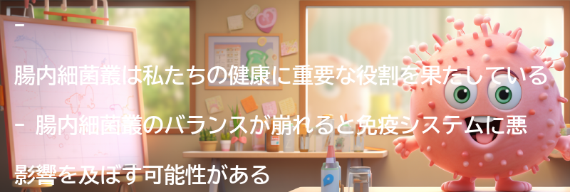 腸内細菌叢の健康への影響の要点まとめ