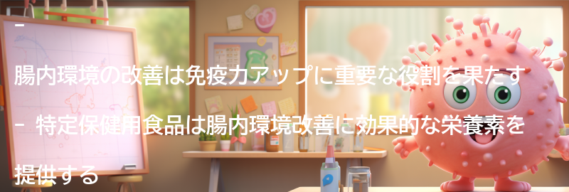腸内環境改善と特定保健用食品の組み合わせによる効果的な免疫力アップ方法の要点まとめ