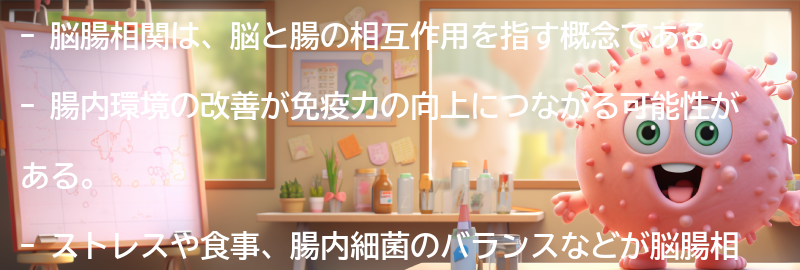脳腸相関とは何か？の要点まとめ