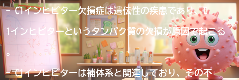 C1インヒビター欠損症の原因は何ですか？の要点まとめ