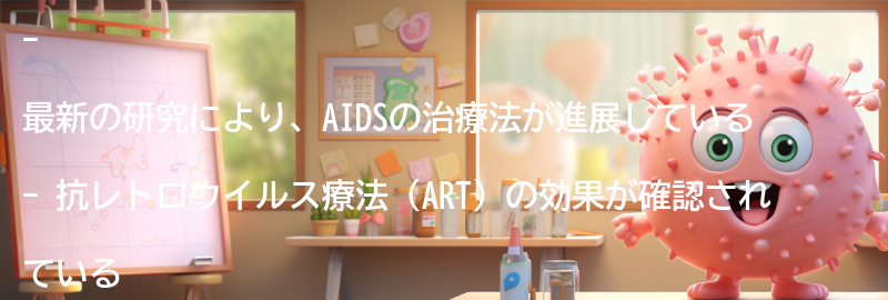 AIDSに関する最新の研究と治療の進展の要点まとめ
