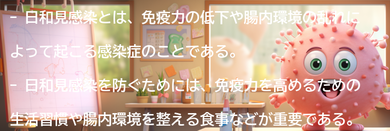 日和見感染を防ぐための対策の要点まとめ