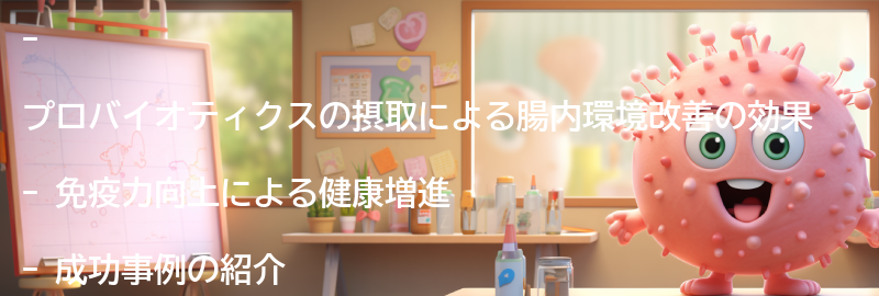 プロバイオティクスを取り入れた成功事例の紹介の要点まとめ