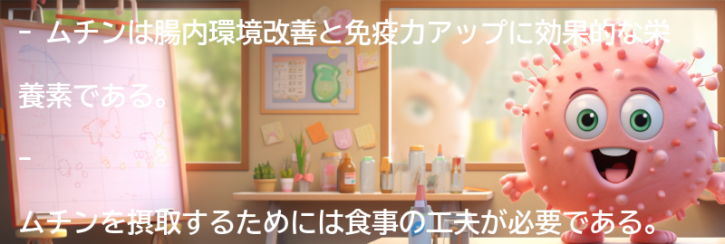 ムチンを摂取するための食事の工夫の要点まとめ