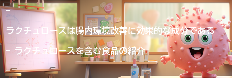 ラクチュロースを含む食品の紹介の要点まとめ